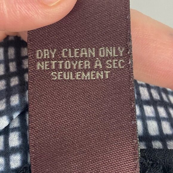 Anthropologie Ranna Gill Aven Midi Skirt Grid Plaid Print Zipper Size XS Boho - Picture 9 of 12